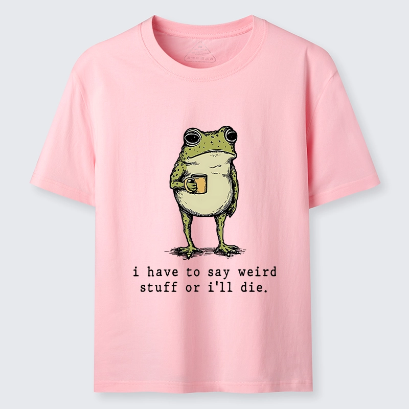 Tokyo-Tiger Funny Meme Weird Talking Coffee Frog Classic T-Shirt