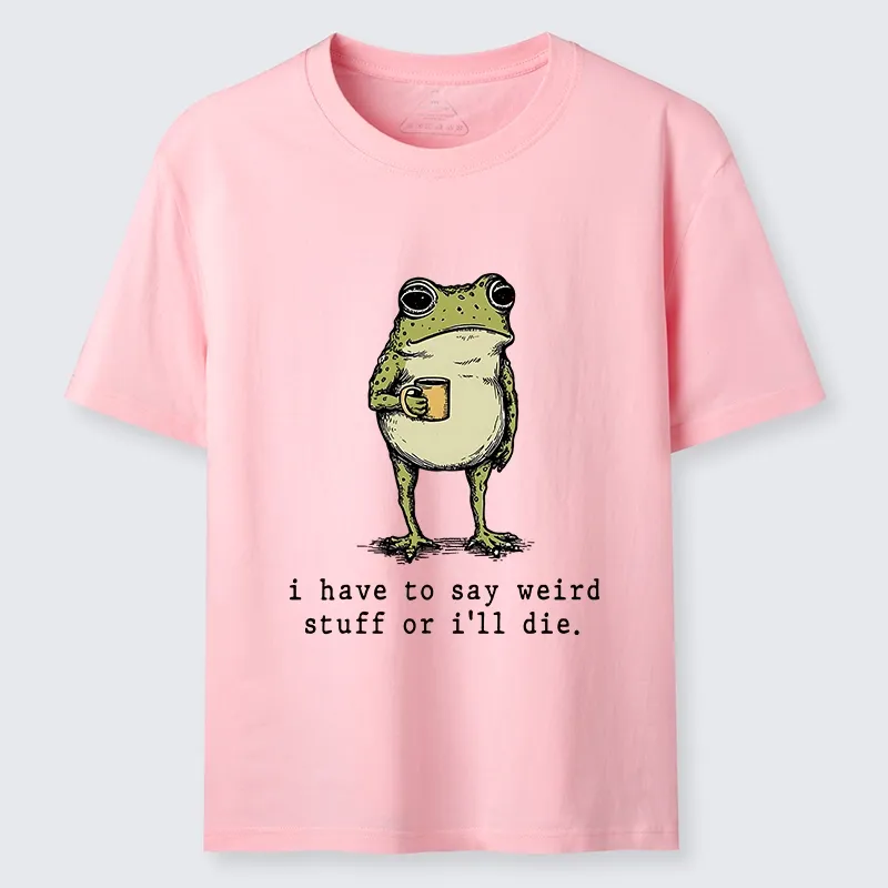 Tokyo-Tiger Funny Meme Weird Talking Coffee Frog Classic T-Shirt