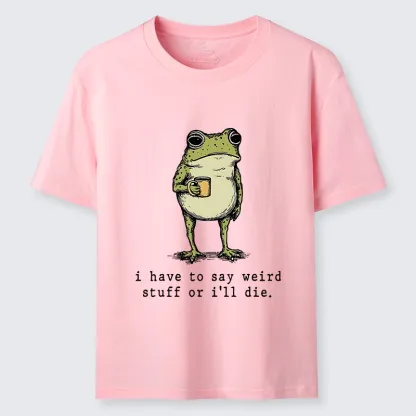 Tokyo-Tiger Funny Meme Weird Talking Coffee Frog Classic T-Shirt