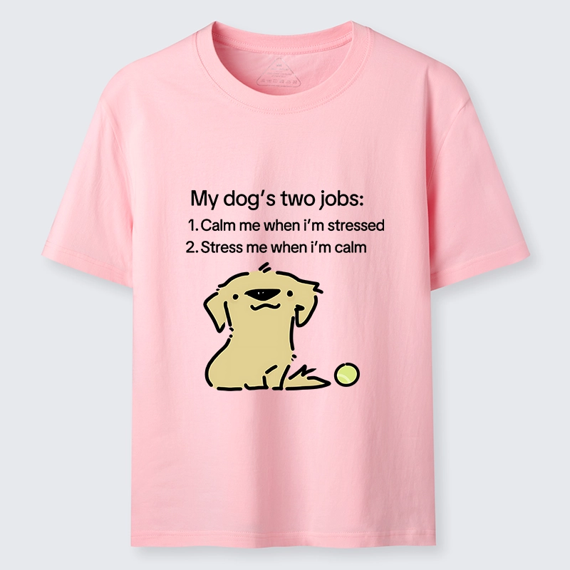 Tokyo-Tiger Funny Meme Dog Two Life Jobs Joke Classic T-Shirt