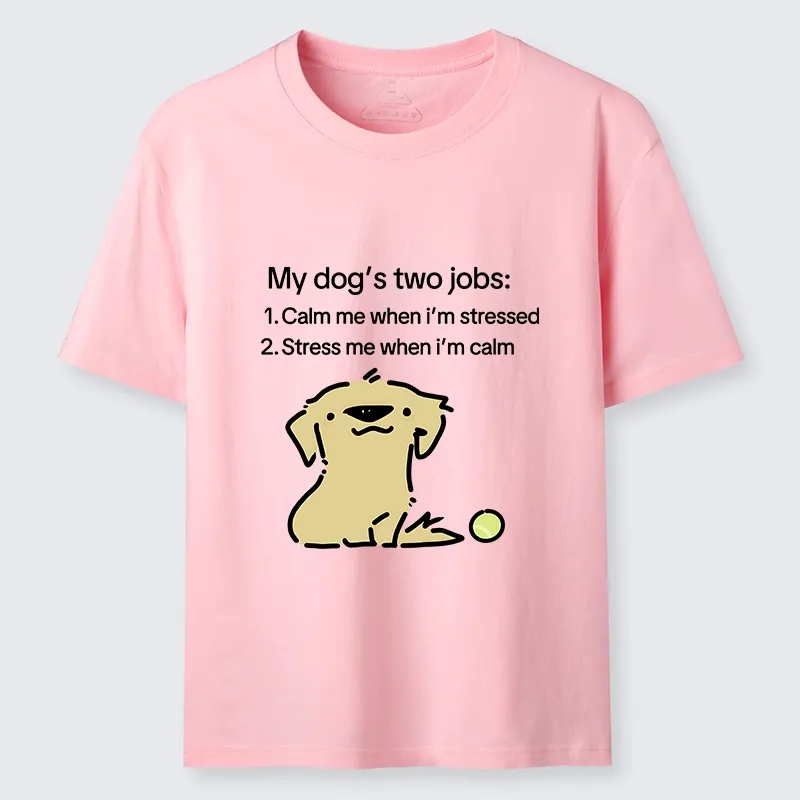 Tokyo-Tiger Funny Meme Dog Two Life Jobs Joke Classic T-Shirt