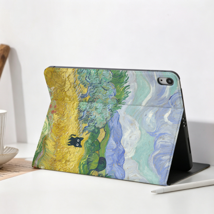 Tokyo-Tiger Black Cat In The Wheat Field Nobles Tablet Protective Case