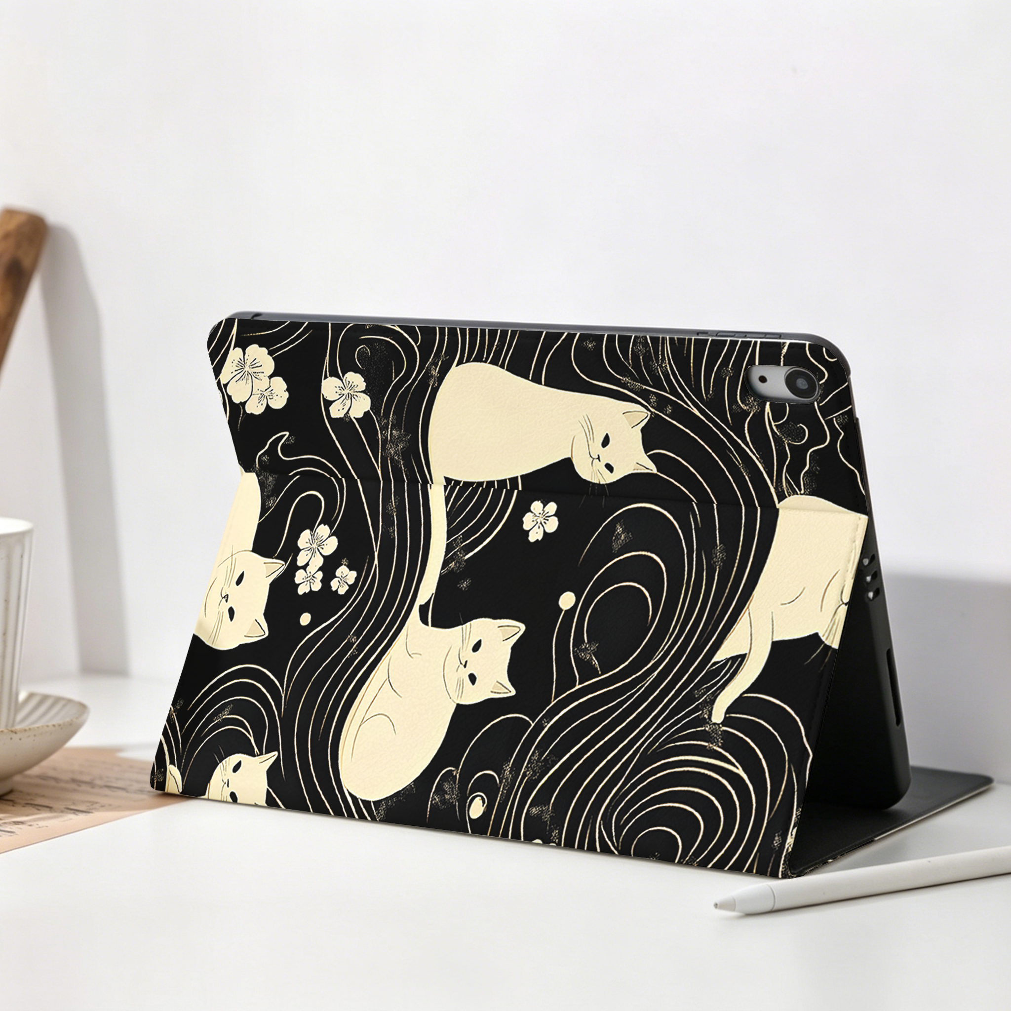 Tokyo-Tiger Mysterious Cat Nobles Tablet Protective Case