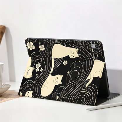 Tokyo-Tiger Mysterious Cat Nobles Tablet Protective Case