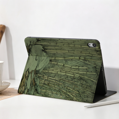 Tokyo-Tiger Cat Under The Moon Nobles Tablet Protective Case