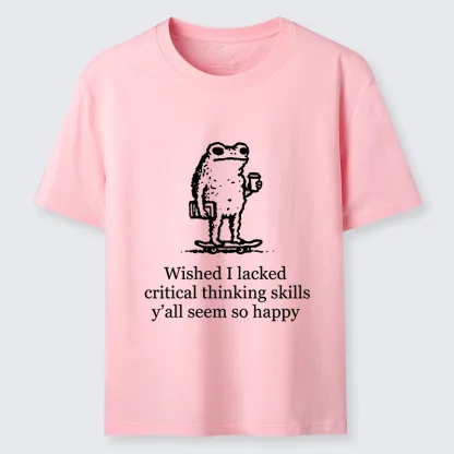 Tokyo-Tiger Skate Frog Deep Thought Funny Meme Classic T-Shirt