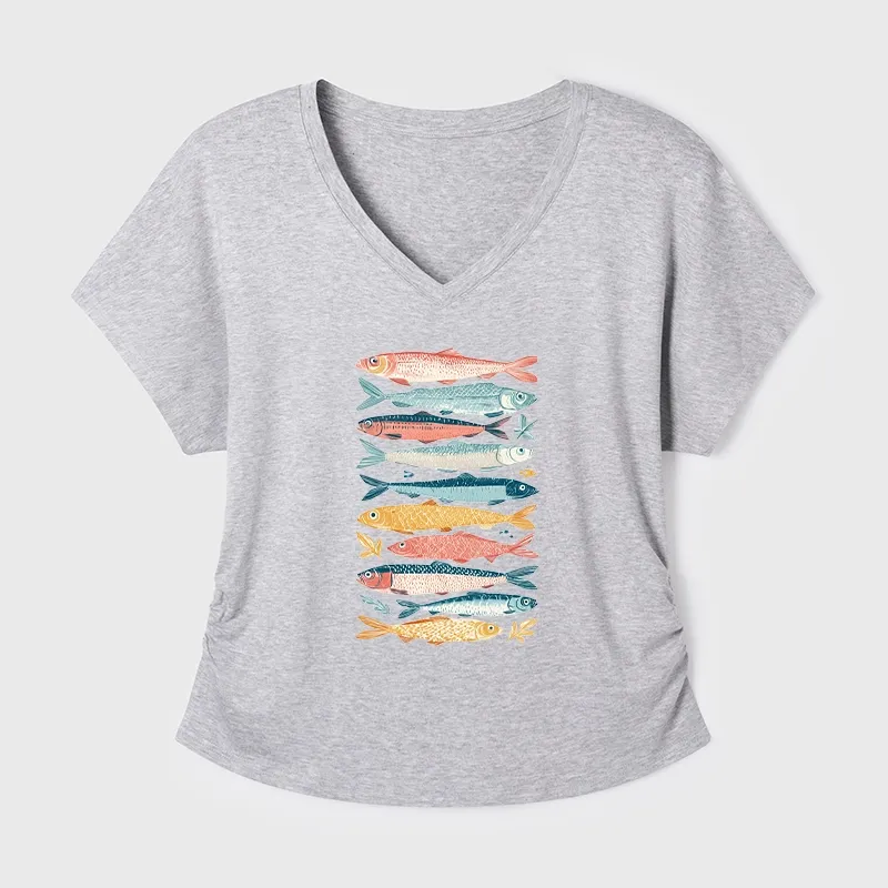 Tokyo-Tiger Beautiful Colorful Fish In The Sea Modal Dolman Sleeve T-Shirt