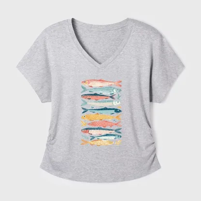 Tokyo-Tiger Beautiful Colorful Fish In The Sea Modal Dolman Sleeve T-Shirt