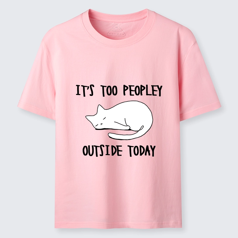 Tokyo-Tiger Funny Meme Quiet Lazy Cat Minimal Line Art Classic T-Shirt