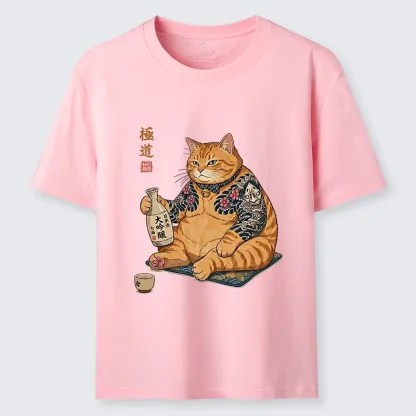 Tokyo-Tiger Traditional Japanese Cat Sake Classic T-Shirt