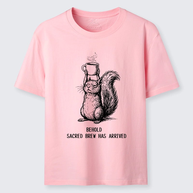 Tokyo-Tiger Squirrel Hold Sacred Coffee Meme Classic T-Shirt