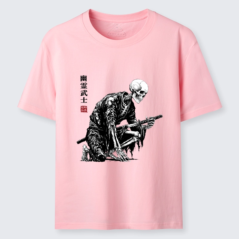 Tokyo-Tiger Vintage Dark Ghost Samurai Sketch Classic T-Shirt