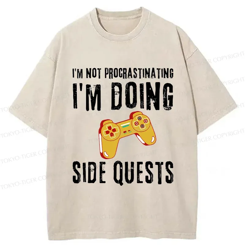 Tokyo-Tiger Heartbeat Rhythm Washed T-Shirt Sale