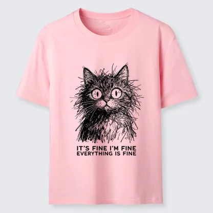 Tokyo-Tiger Fluffy Wild Cat Calm Fake Mood Classic T-Shirt