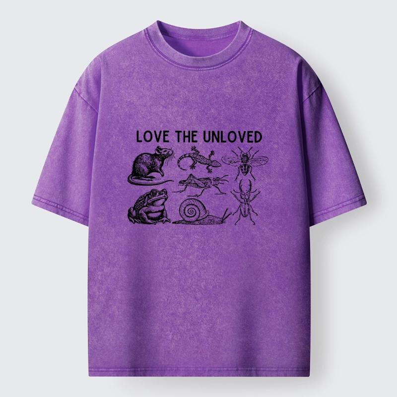 Tokyo-Tiger Embrace Every Small Critter Washed T-Shirt