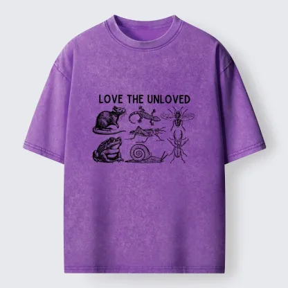Tokyo-Tiger Embrace Every Small Critter Washed T-Shirt