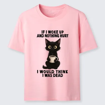 Tokyo-Tiger Funny Cute Black Cat And Coffee Meme Classic T-Shirt