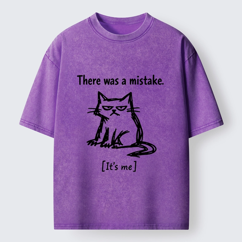 Tokyo-Tiger Mistake Cat Funny Meme Washed T-Shirt