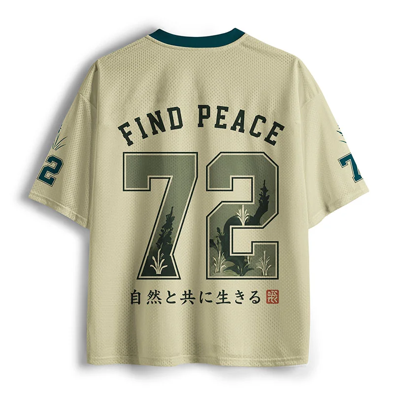 Tokyo-Tiger Peace And Nature Mesh Jersey