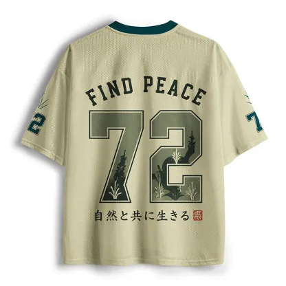 Tokyo-Tiger Peace And Nature Mesh Jersey