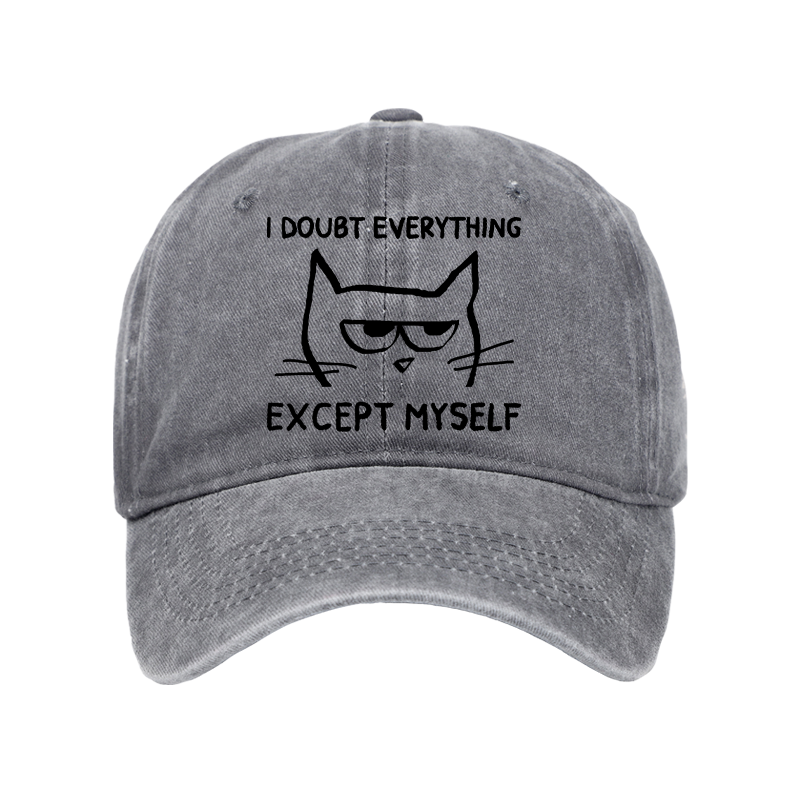 Tokyo-Tiger Confident Kitten Washed Cap