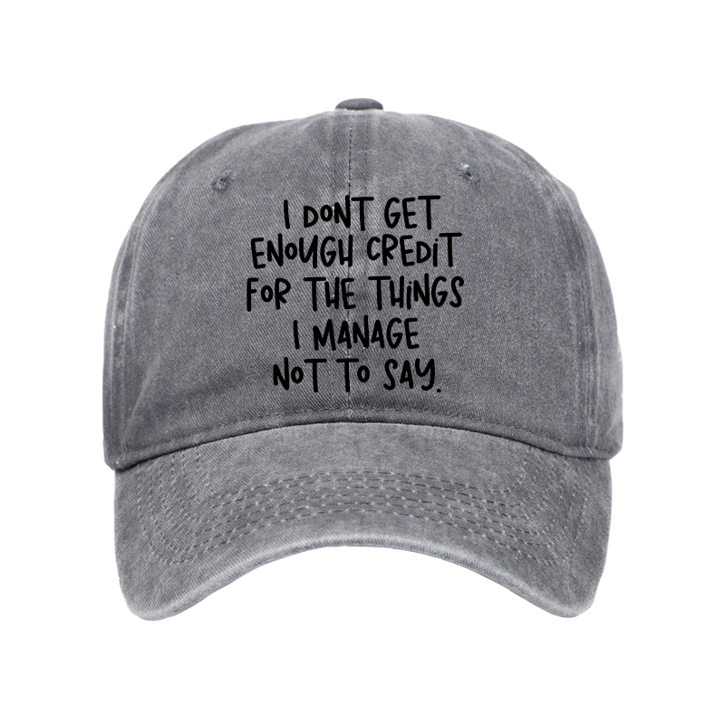 Tokyo-Tiger Saying No Is A Superpower Washed Cap