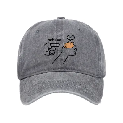 Tokyo-Tiger Dishonest Capybara Washed Cap