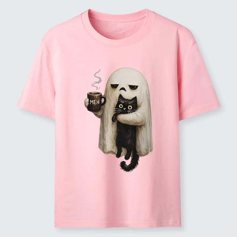 Tokyo-Tiger Ghost Cat Coffee Mood Classic T-Shirt
