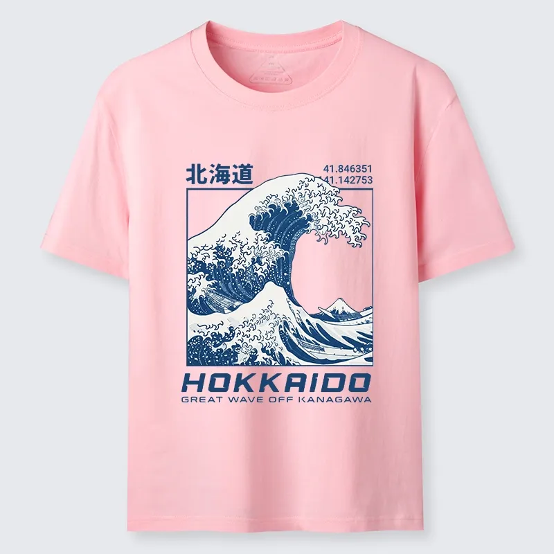 Tokyo-Tiger Hokkaido Wave Art Classic T-Shirt