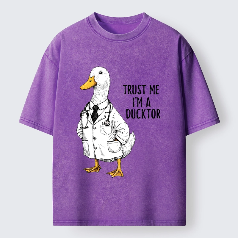 Tokyo-Tiger Trust Ducktor Washed T-Shirt