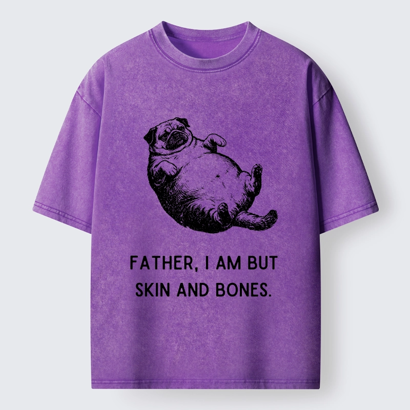 Tokyo-Tiger Skin And Bones Pup Washed T-Shirt