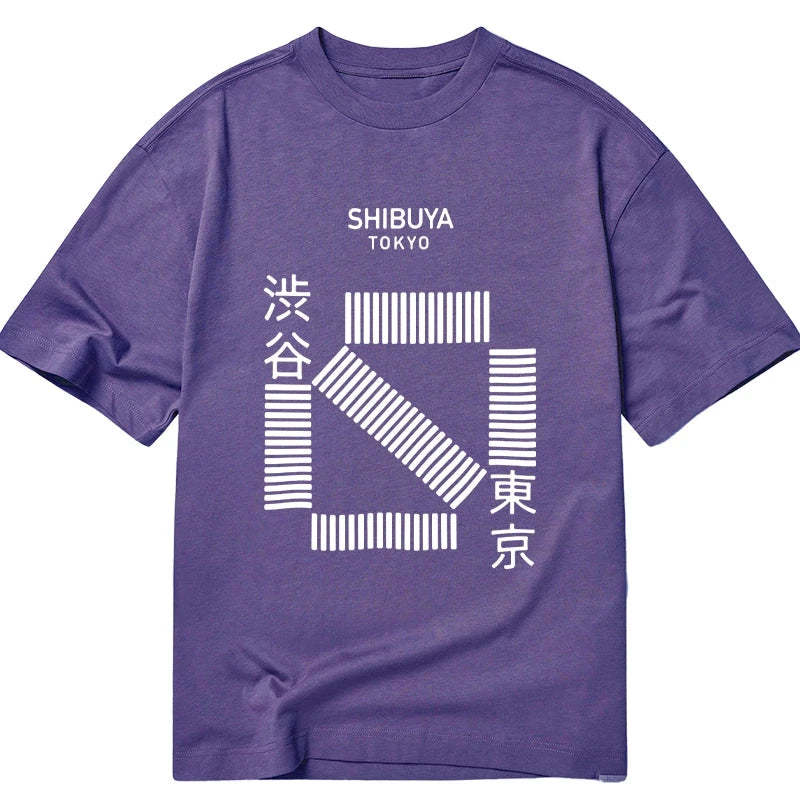 Tokyo-Tiger Japanese Shibuya Crossing Classic T-Shirt