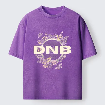Tokyo‑Tiger Drum And Bass Japanese Washed T-Shirt