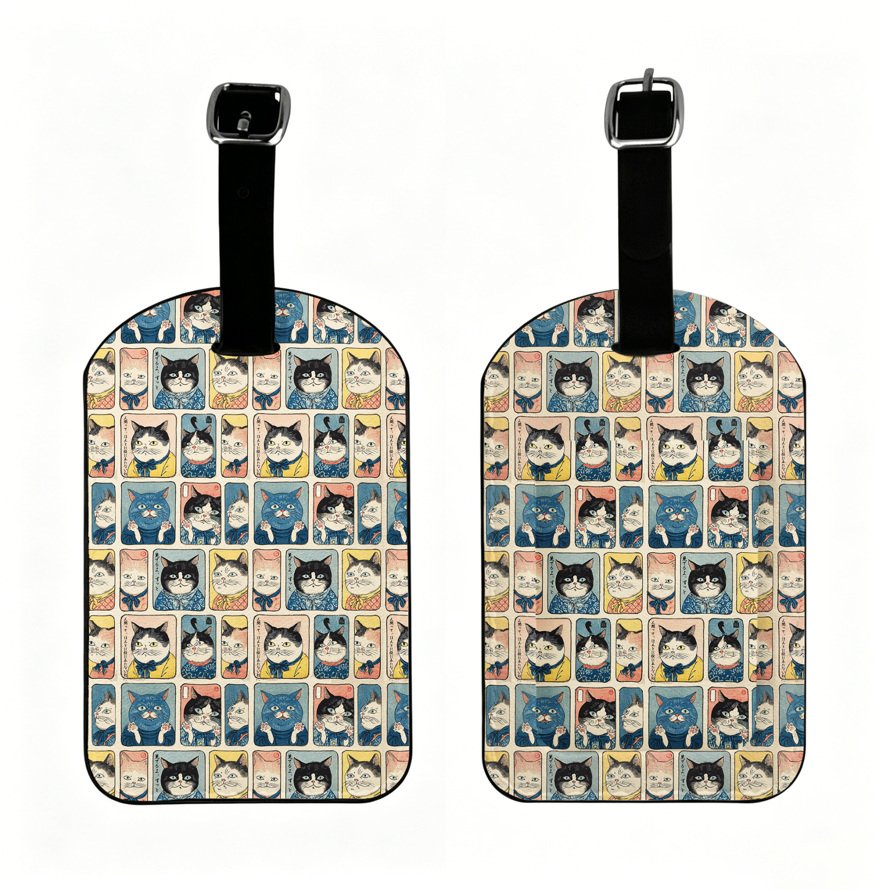 Tokyo-Tiger Many Cats Are Watching You Luggage Tag