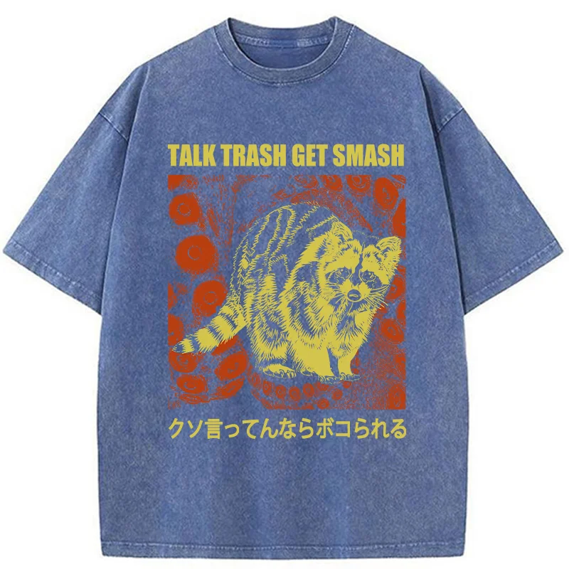 Tokyo-Tiger Poor Raccoon Washed T-Shirt