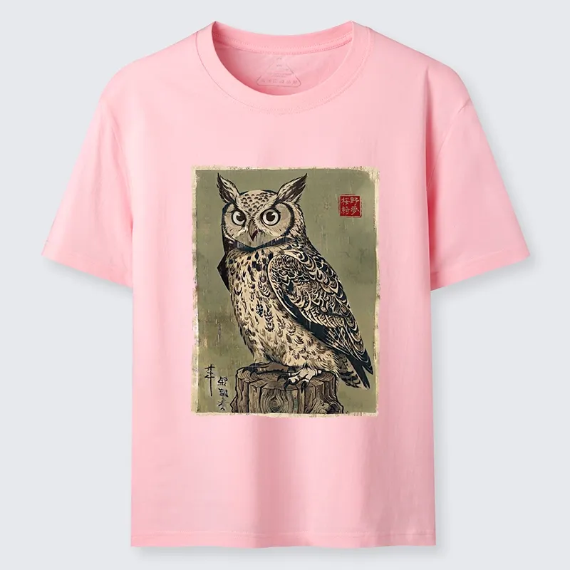 Tokyo-Tiger Wise Forest Owl Classic T-Shirt