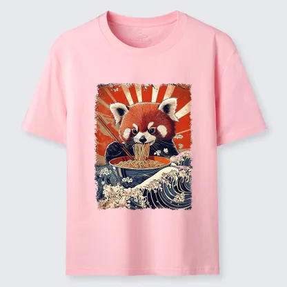 Tokyo-Tiger Red Panda Noodle Fun Classic T-Shirt
