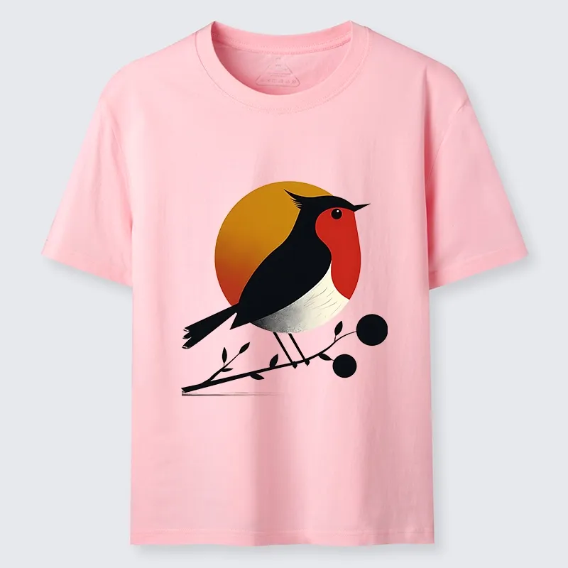 Tokyo-Tiger Robin Sunset Rest Classic T-Shirt