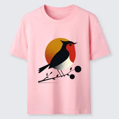 Tokyo-Tiger Robin Sunset Rest Classic T-Shirt