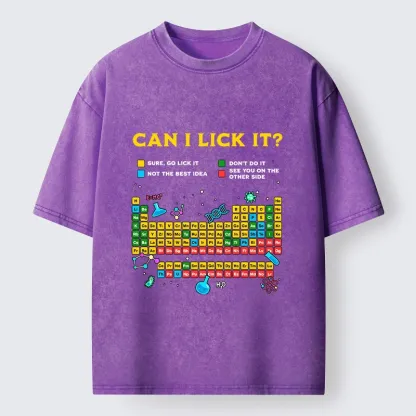 Tokyo-Tiger Can I Lick Elements Washed T-Shirt