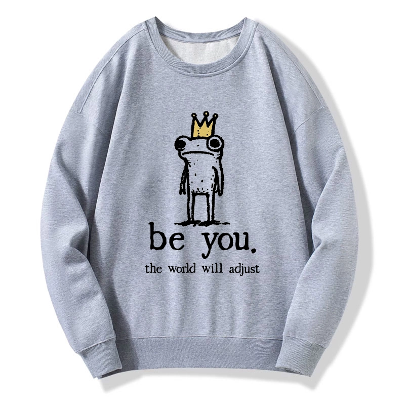 Tokyo-Tiger Crown Frog Stays True To Self Classic Sweatshirt