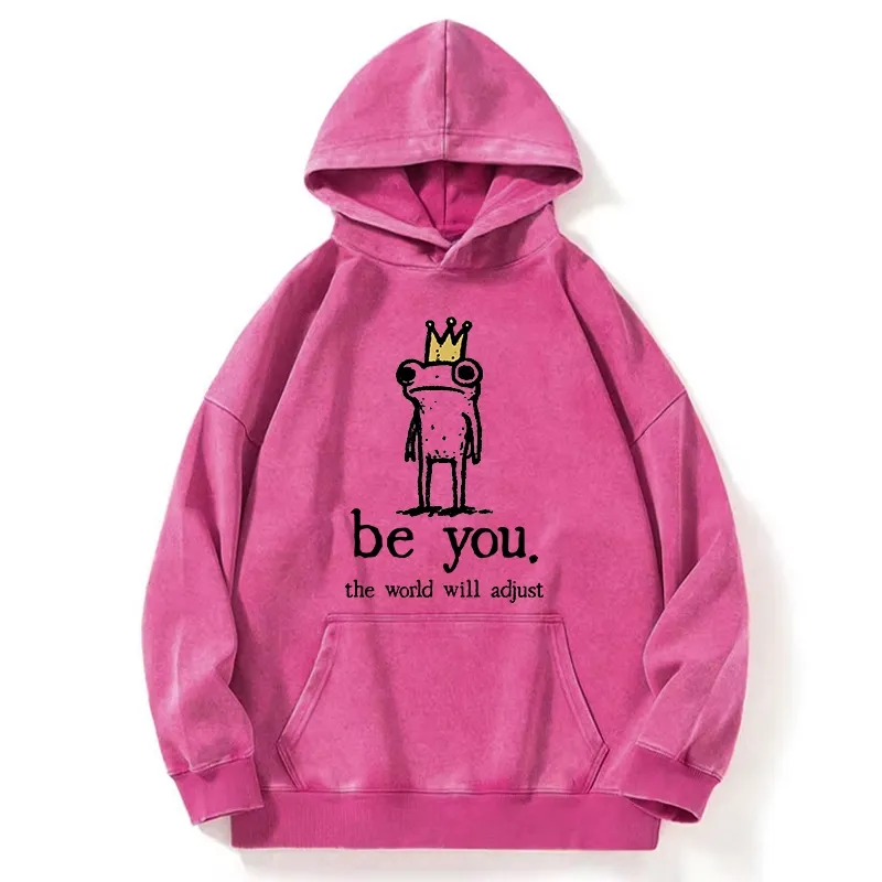 Tokyo-Tiger Crown Frog Stays True To Self Washed Hoodie Sale