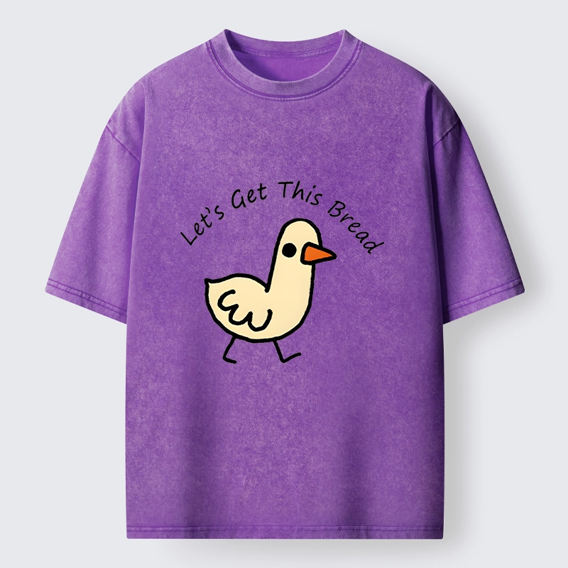 Tokyo-Tiger Earn Money Duck Meme Washed T-Shirt