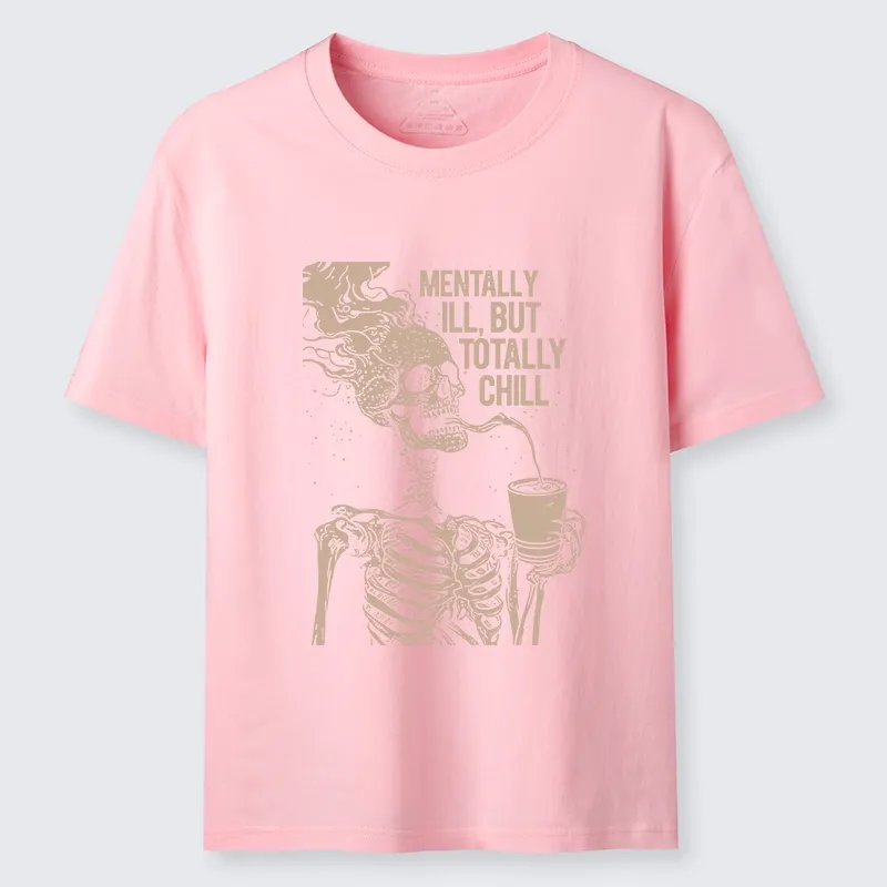Tokyo-Tiger Funny Skeleton Chill Classic T-Shirt