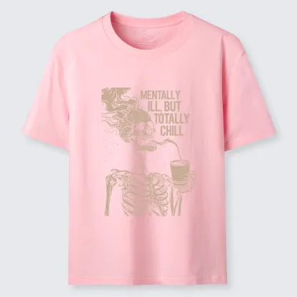 Tokyo-Tiger Funny Skeleton Chill Classic T-Shirt