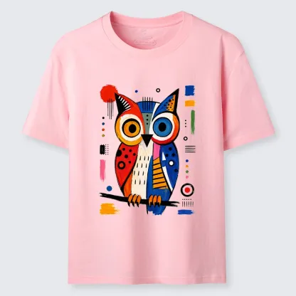 Tokyo-Tiger Abstract Owl Art Classic T-Shirt
