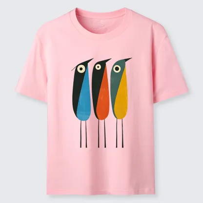 Tokyo-Tiger Bold Shape Birds Classic T-Shirt