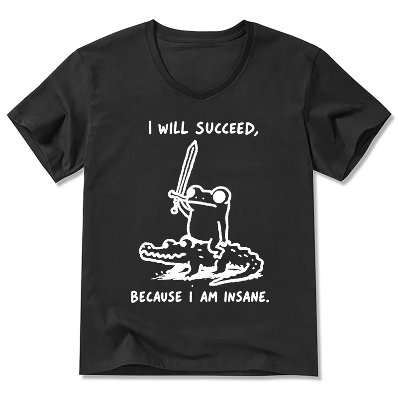 Tokyo-Tiger Warrior Frog Funny Meme V-Neck Classic T-Shirt