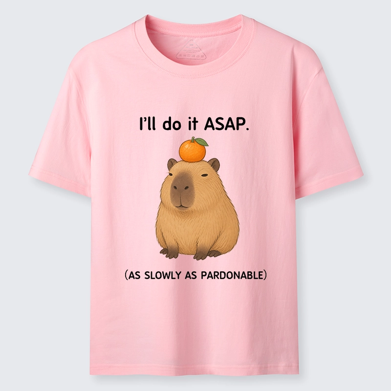 Tokyo-Tiger Slow Task Capybara Meme Classic T-Shirt