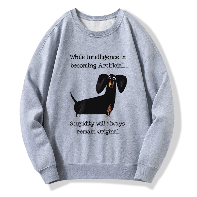 Tokyo-Tiger Dachshund Real Humor Funny Meme Classic Sweatshirt